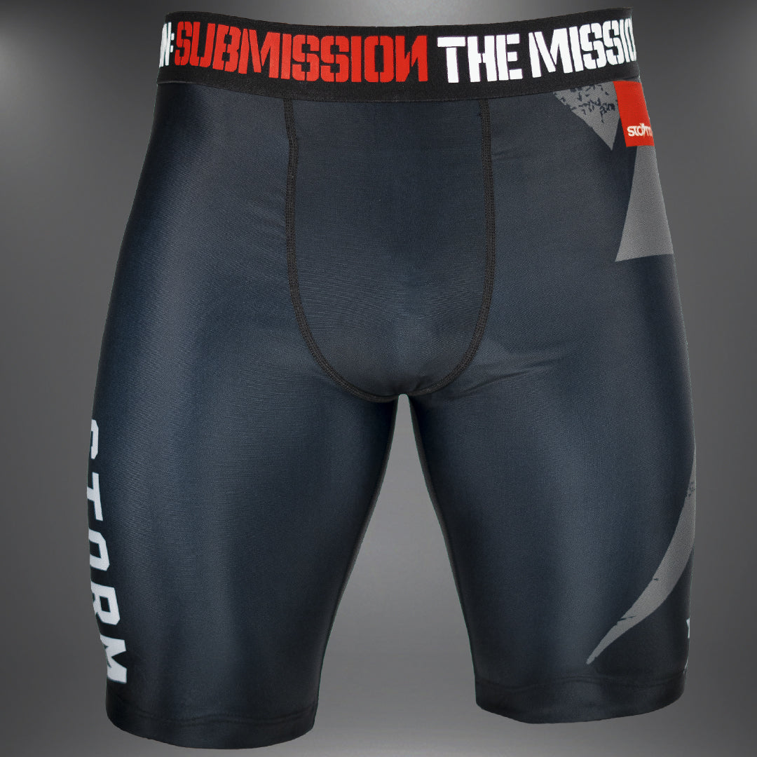 STORM DELTA COMPRESSION SHORTS - Black/Black